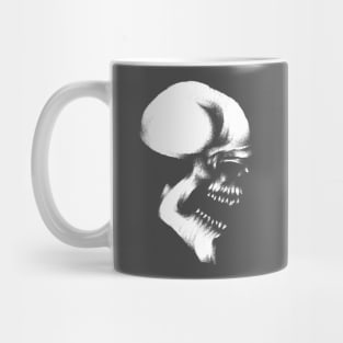 Sketch Devil Skull Tattoo Style Design Drawing Art Graphic Mug